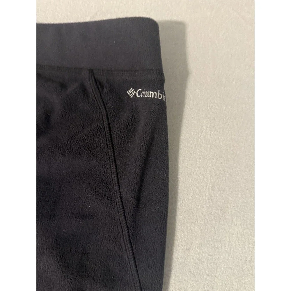 Columbia Size XL Womens Black Fleece Pull On Soft Pants - Picture 5 of 7